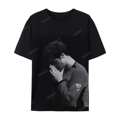 Unisex-Adult Ultra Cotton Washed T-Shirt Graphic  RONALDO CALMA V3 TEE