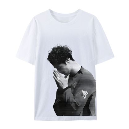 Unisex-Adult Ultra Cotton Washed T-Shirt Graphic  RONALDO CALMA V3 TEE