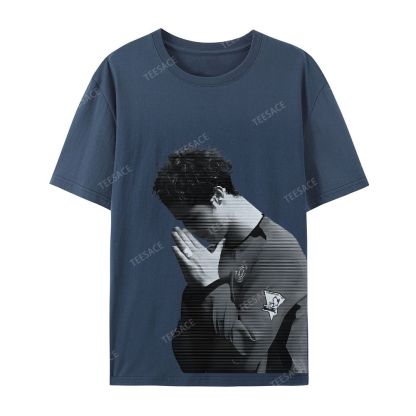 Unisex-Adult Ultra Cotton Washed T-Shirt Graphic  RONALDO CALMA V3 TEE