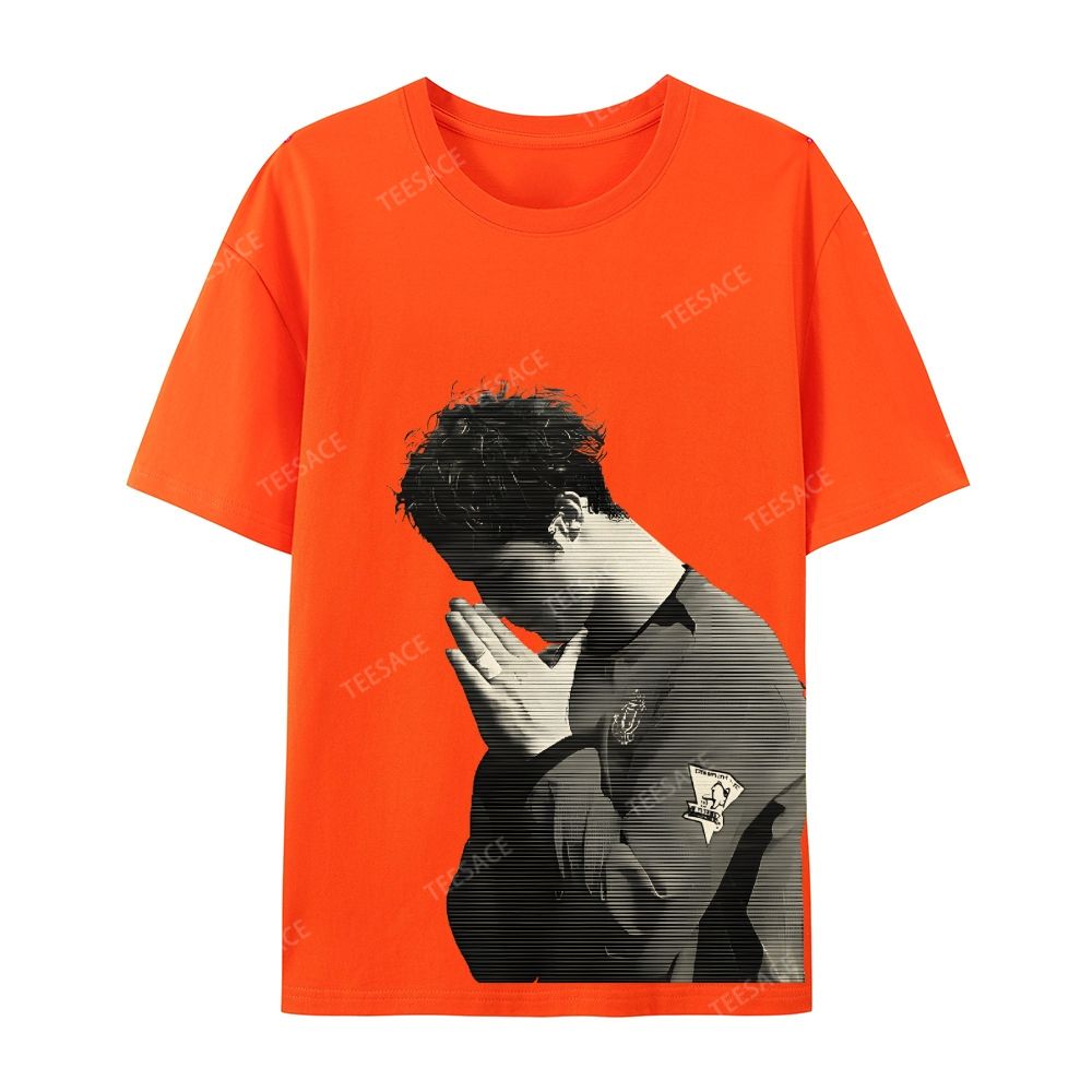 Unisex-Adult Ultra Cotton Washed T-Shirt Graphic  RONALDO CALMA V3 TEE