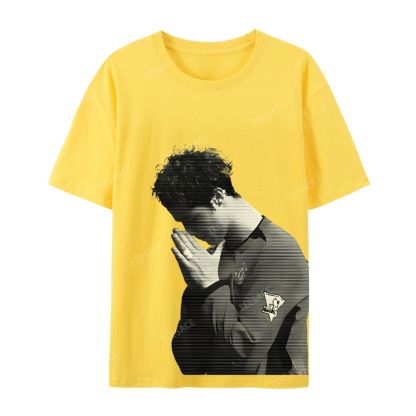 Unisex-Adult Ultra Cotton Washed T-Shirt Graphic  RONALDO CALMA V3 TEE
