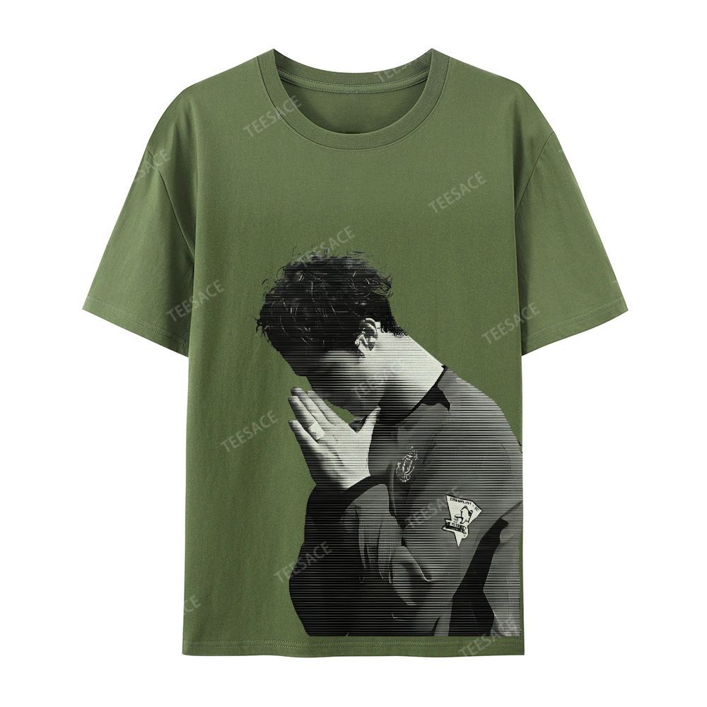 Unisex-Adult Ultra Cotton Washed T-Shirt Graphic  RONALDO CALMA V3 TEE