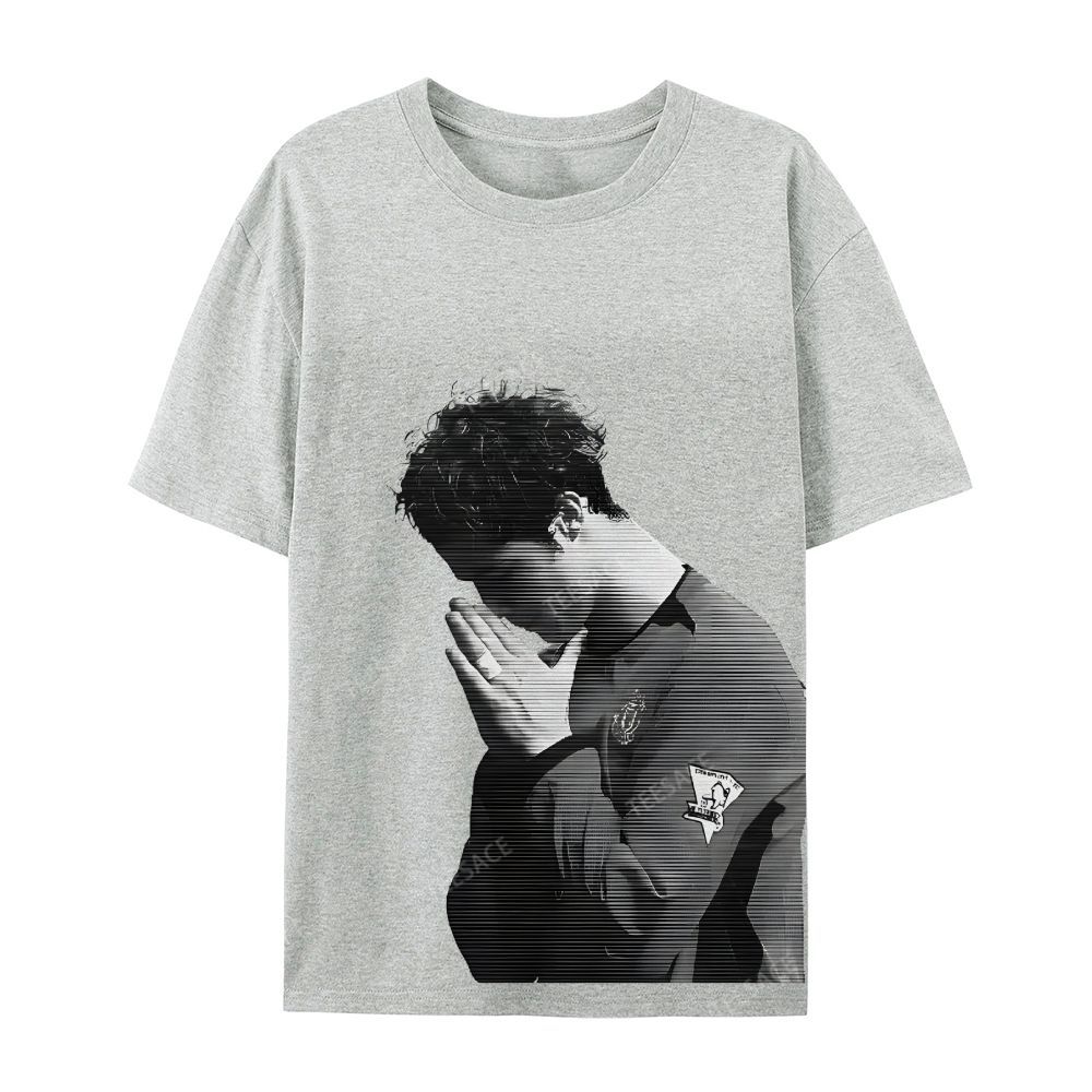 Unisex-Adult Ultra Cotton Washed T-Shirt Graphic  RONALDO CALMA V3 TEE