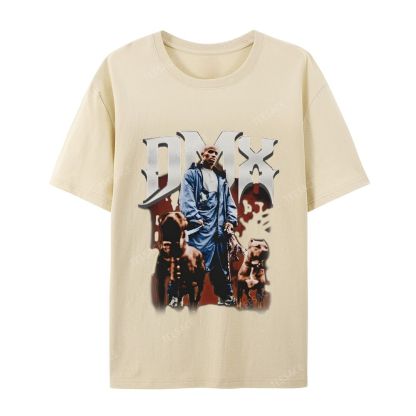 Unisex-Adult Ultra Cotton Washed T-Shirt Graphic  DMX TEE