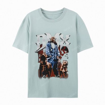 Unisex-Adult Ultra Cotton Washed T-Shirt Graphic  DMX TEE