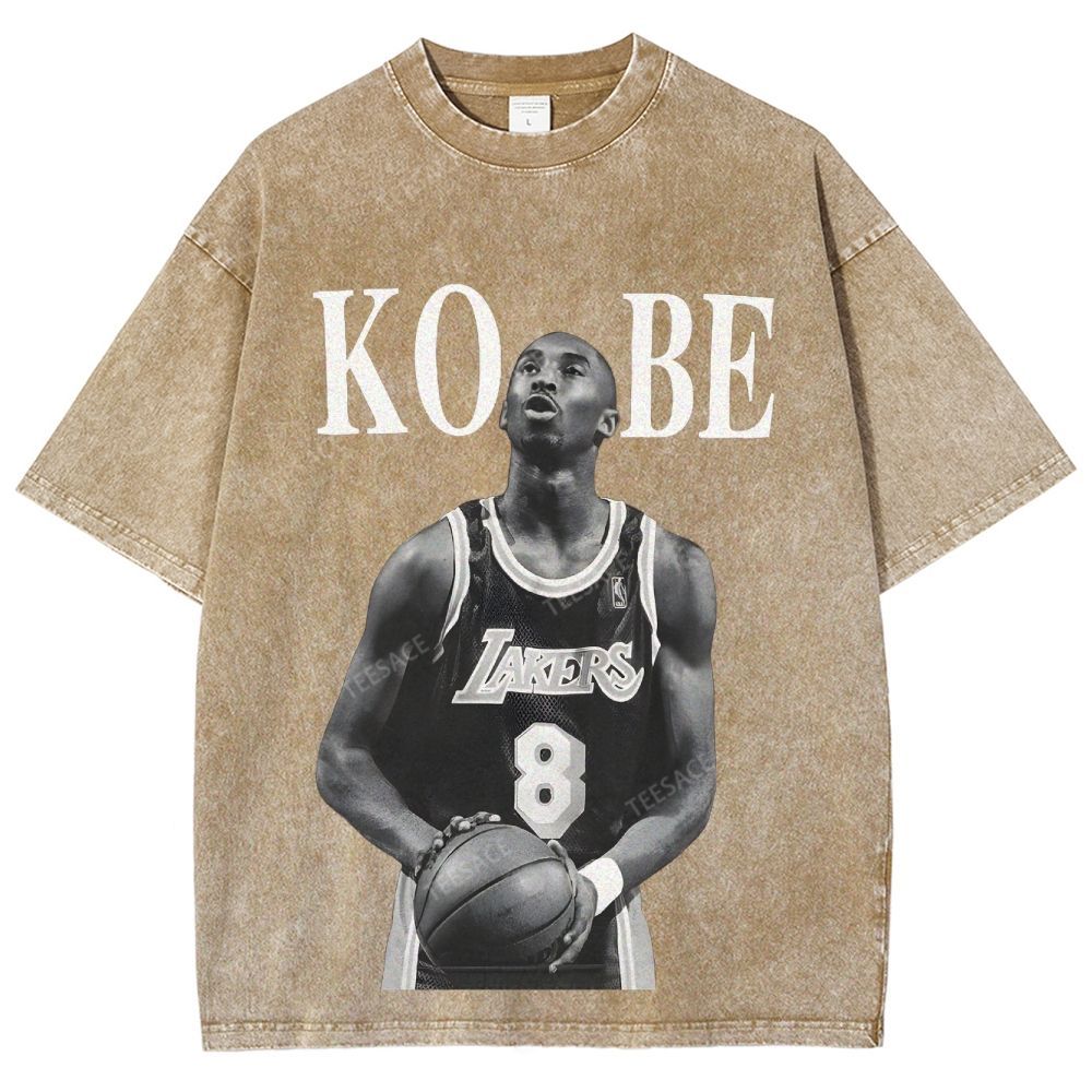 Vintage Style Unisex-Adult Cotton VINTAGE TEE | KOBE 10.20