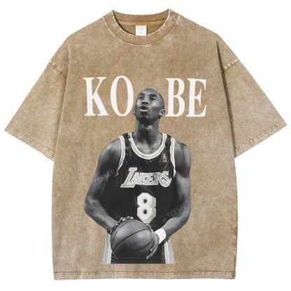 Vintage Style Unisex-Adult Cotton VINTAGE TEE | KOBE 10.20