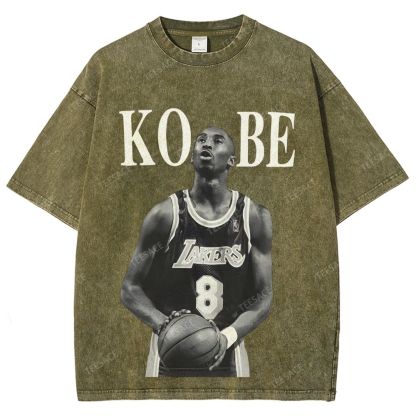 Vintage Style Unisex-Adult Cotton VINTAGE TEE | KOBE 10.20