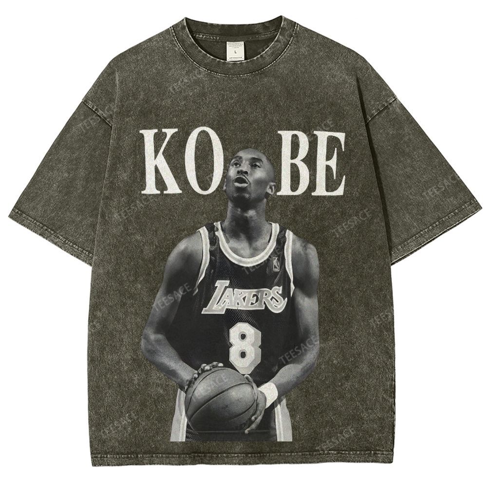 Vintage Style Unisex-Adult Cotton VINTAGE TEE | KOBE 10.20