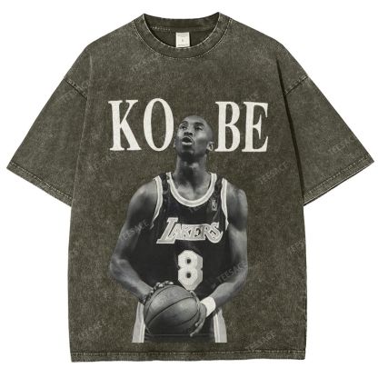 Vintage Style Unisex-Adult Cotton VINTAGE TEE | KOBE 10.20