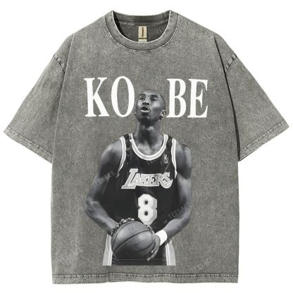 Vintage Style Unisex-Adult Cotton VINTAGE TEE | KOBE 10.20