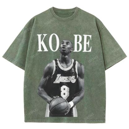 Vintage Style Unisex-Adult Cotton VINTAGE TEE | KOBE 10.20