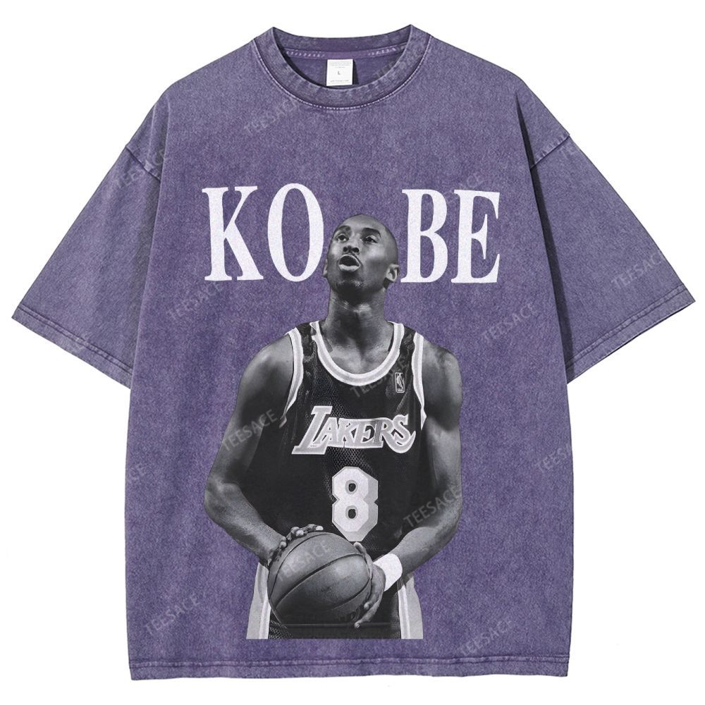 Vintage Style Unisex-Adult Cotton VINTAGE TEE | KOBE 10.20