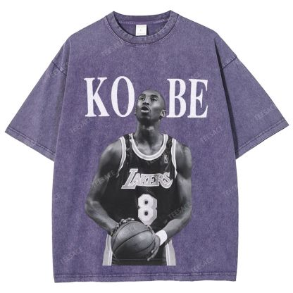Vintage Style Unisex-Adult Cotton VINTAGE TEE | KOBE 10.20