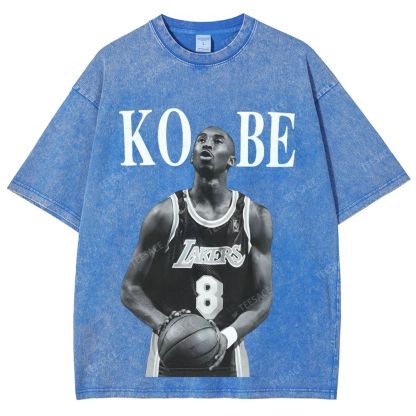 Vintage Style Unisex-Adult Cotton VINTAGE TEE | KOBE 10.20