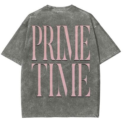 DEION SANDERS Vintage Tee Unisex-Adult Oversized Washed Cotton T-Shirt
