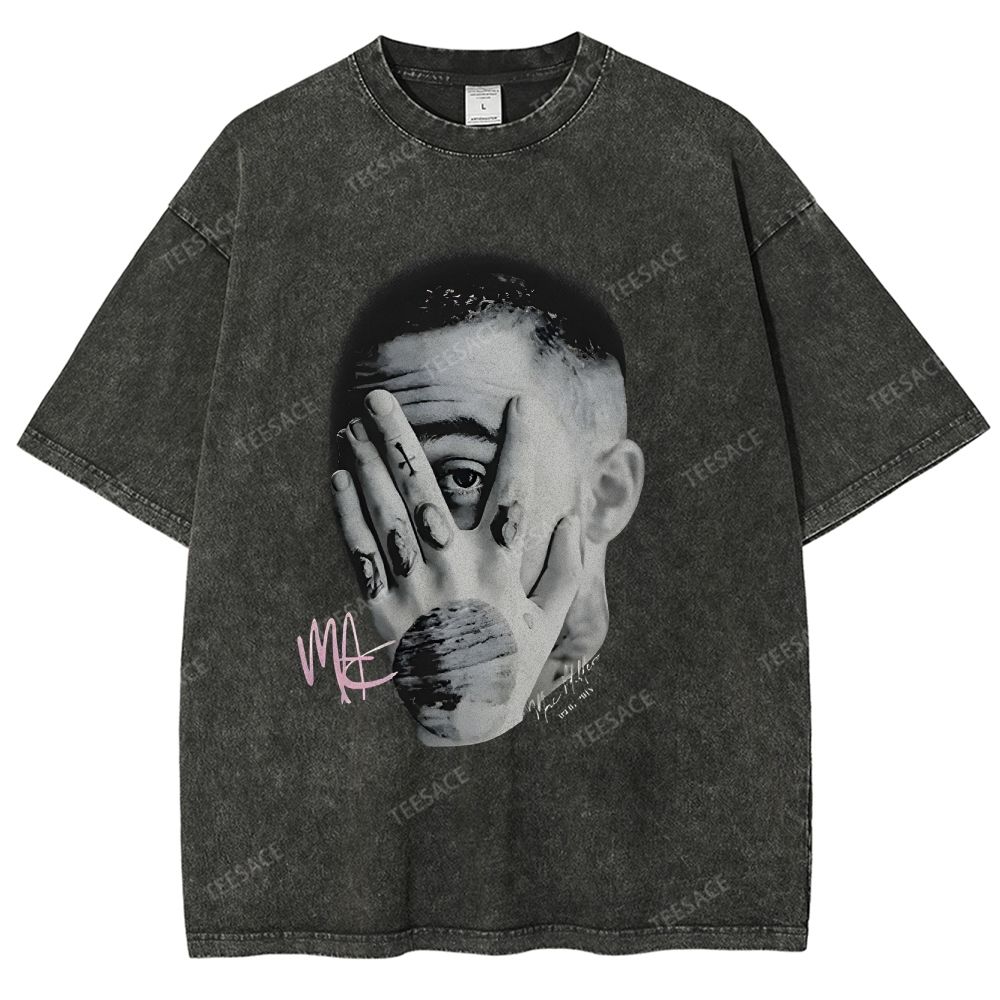 Unisex-Adult Ultra Cotton Washed T-Shirt Graphic MAC MILLER TEE