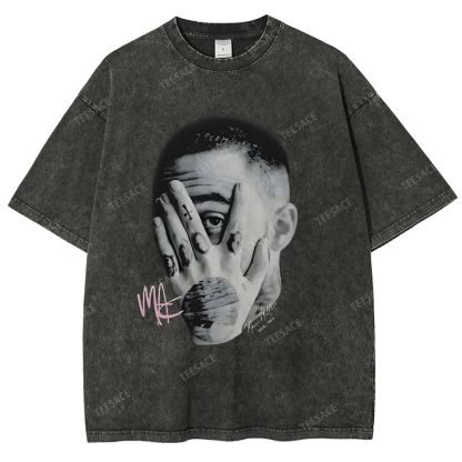 Unisex-Adult Ultra Cotton Washed T-Shirt Graphic MAC MILLER TEE