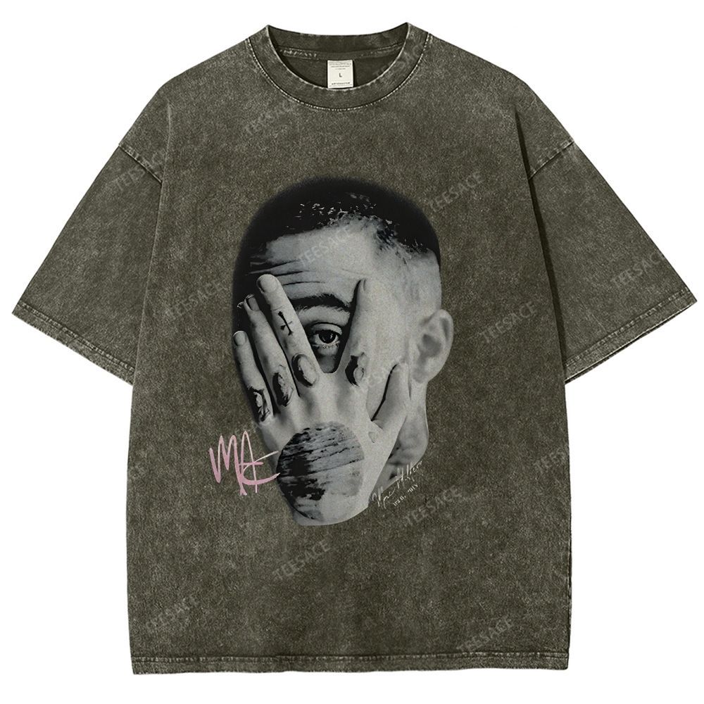 Unisex-Adult Ultra Cotton Washed T-Shirt Graphic MAC MILLER TEE