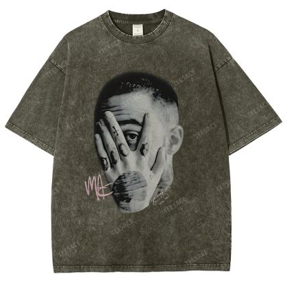 Unisex-Adult Ultra Cotton Washed T-Shirt Graphic MAC MILLER TEE