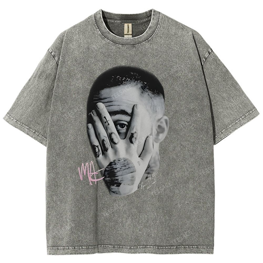 Unisex-Adult Ultra Cotton Washed T-Shirt Graphic MAC MILLER TEE
