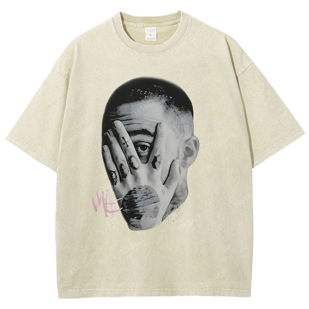 Unisex-Adult Ultra Cotton Washed T-Shirt Graphic MAC MILLER TEE