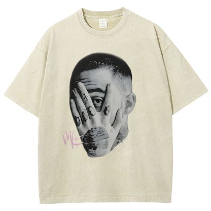Unisex-Adult Ultra Cotton Washed T-Shirt Graphic MAC MILLER TEE