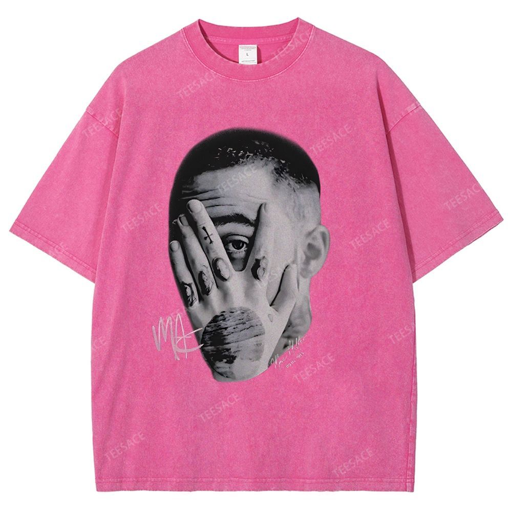Unisex-Adult Ultra Cotton Washed T-Shirt Graphic MAC MILLER TEE