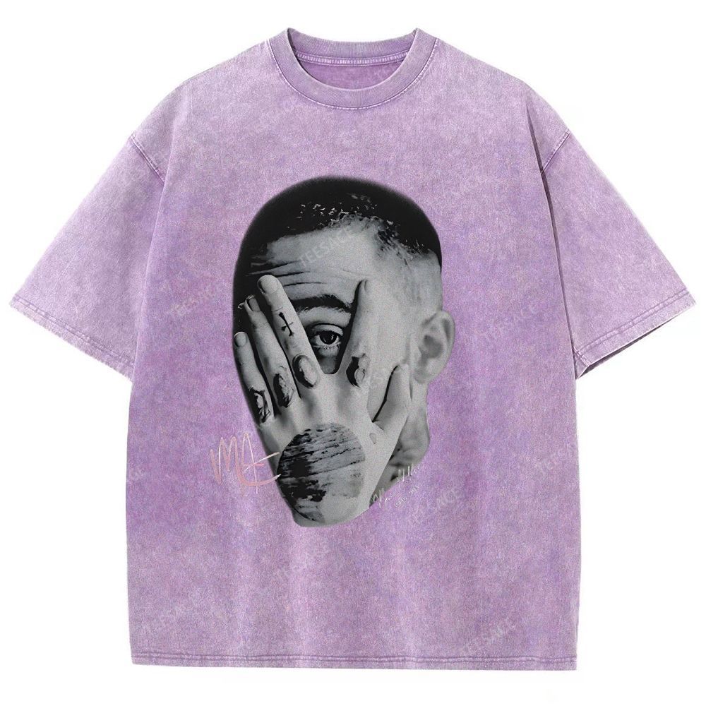 Unisex-Adult Ultra Cotton Washed T-Shirt Graphic MAC MILLER TEE