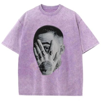 Unisex-Adult Ultra Cotton Washed T-Shirt Graphic MAC MILLER TEE