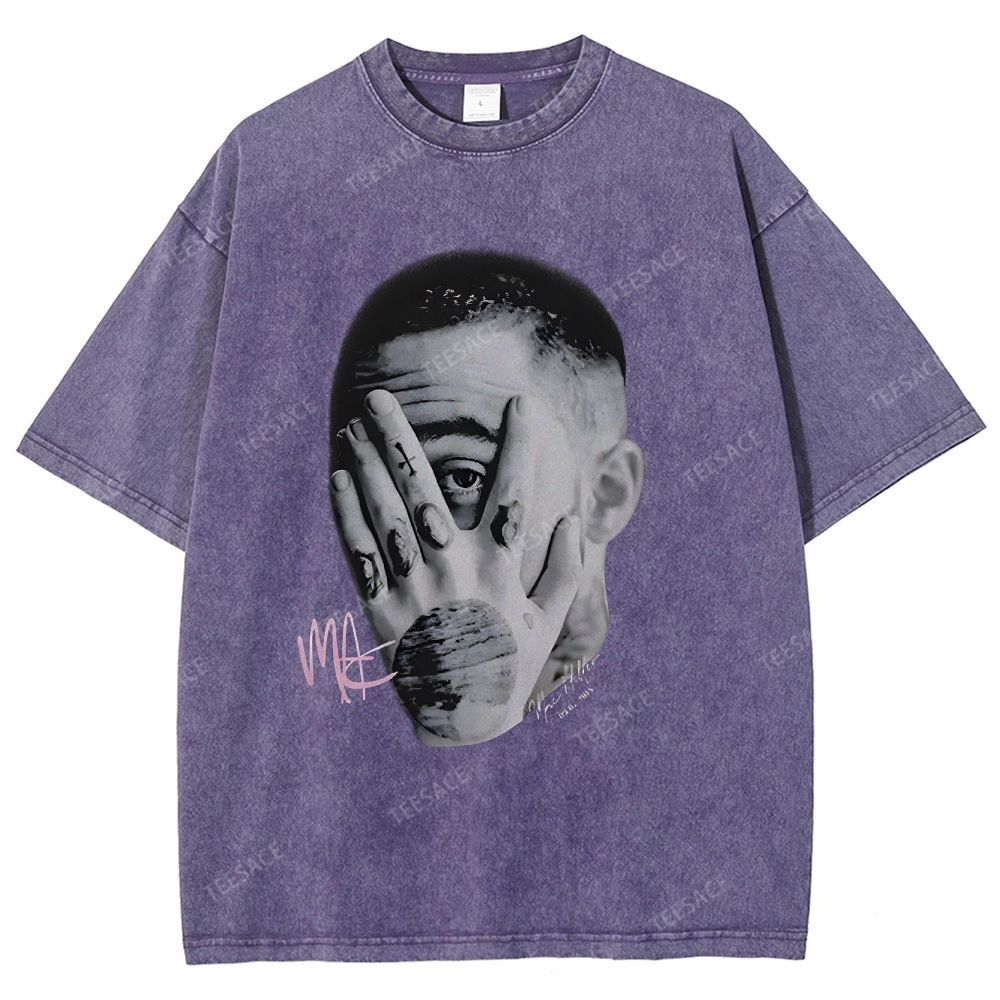 Unisex-Adult Ultra Cotton Washed T-Shirt Graphic MAC MILLER TEE
