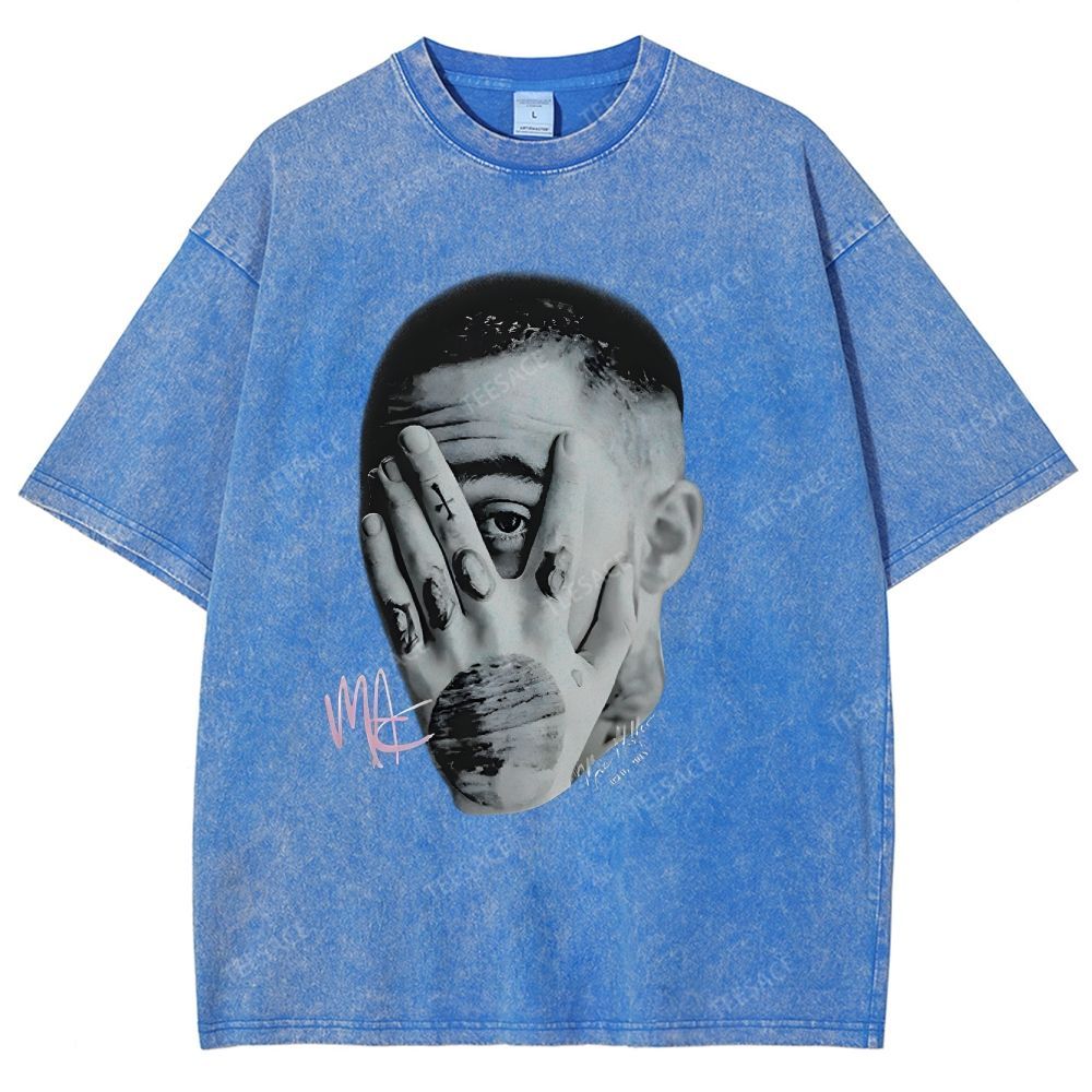 Unisex-Adult Ultra Cotton Washed T-Shirt Graphic MAC MILLER TEE