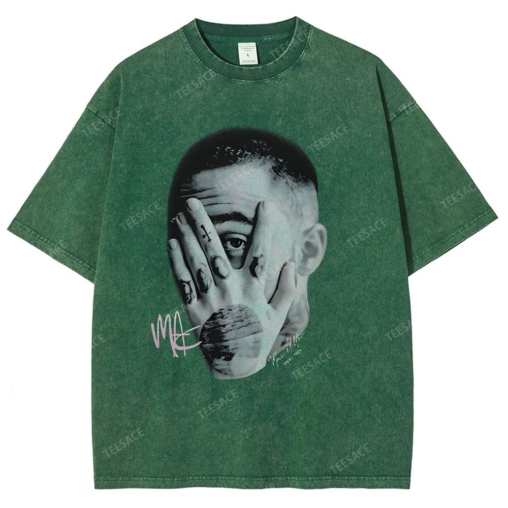 Unisex-Adult Ultra Cotton Washed T-Shirt Graphic MAC MILLER TEE