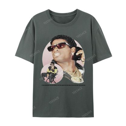 DEION SANDERS Vintage Tee Unisex-Adult Oversized Cotton T-Shirt