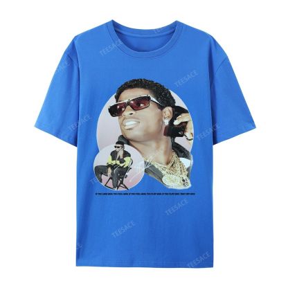 DEION SANDERS Vintage Tee Unisex-Adult Oversized Cotton T-Shirt