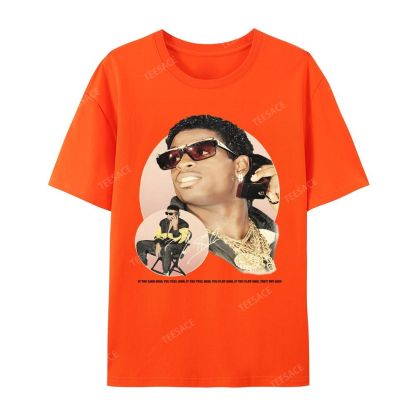 DEION SANDERS Vintage Tee Unisex-Adult Oversized Cotton T-Shirt