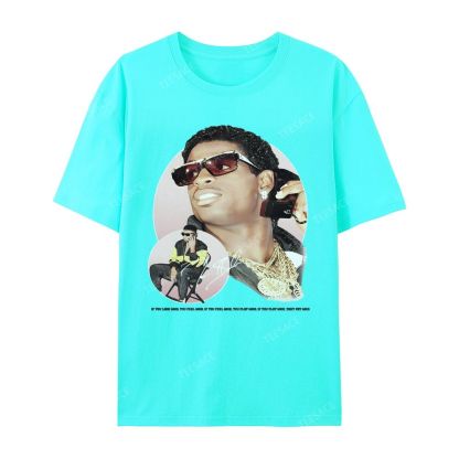 DEION SANDERS Vintage Tee Unisex-Adult Oversized Cotton T-Shirt