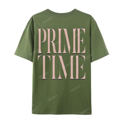 DEION SANDERS Vintage Tee Unisex-Adult Oversized Cotton T-Shirt