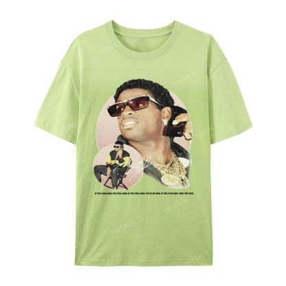 DEION SANDERS Vintage Tee Unisex-Adult Oversized Cotton T-Shirt