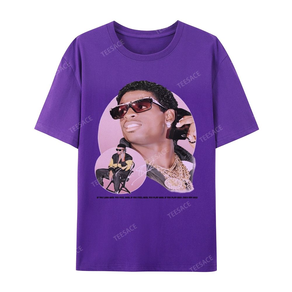 DEION SANDERS Vintage Tee Unisex-Adult Oversized Cotton T-Shirt