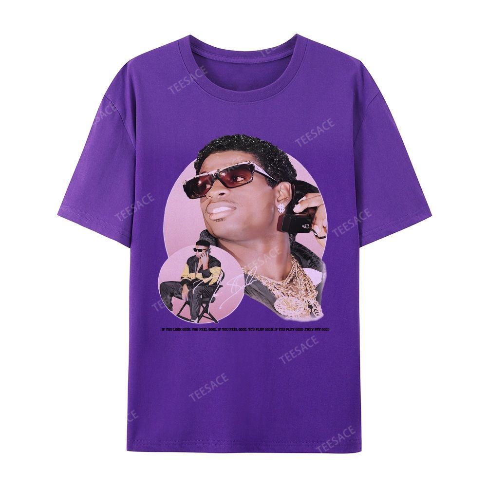 DEION SANDERS Vintage Tee Unisex-Adult Oversized Cotton T-Shirt
