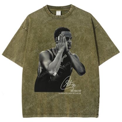 STEPHEN CURRY Tee Unisex-Adult Oversized Washed Cotton T-Shirt 