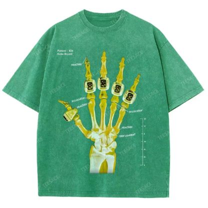 Kobe Tee Unisex Fit Washed T-Shirt X Line