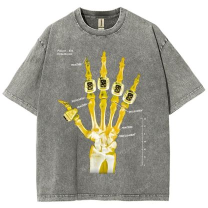 Kobe Tee Unisex Fit Washed T-Shirt X Line