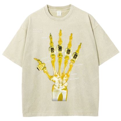Kobe Tee Unisex Fit Washed T-Shirt X Line