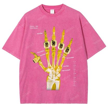 Kobe Tee Unisex Fit Washed T-Shirt X Line