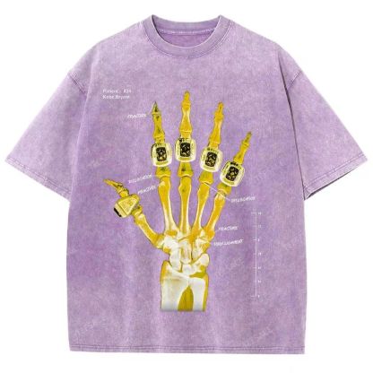 Kobe Tee Unisex Fit Washed T-Shirt X Line