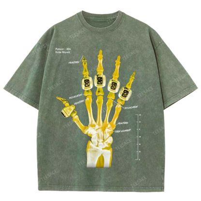 Kobe Tee Unisex Fit Washed T-Shirt X Line