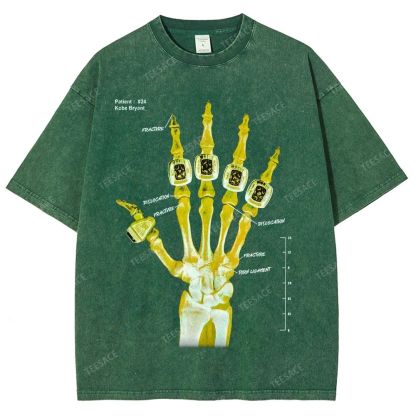 Kobe Tee Unisex Fit Washed T-Shirt X Line
