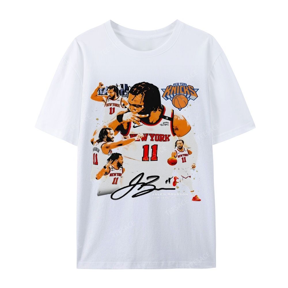 Unisex-Adult Ultra Cotton Washed T-Shirt Graphic JALEN BRUNSON V2 TEE
